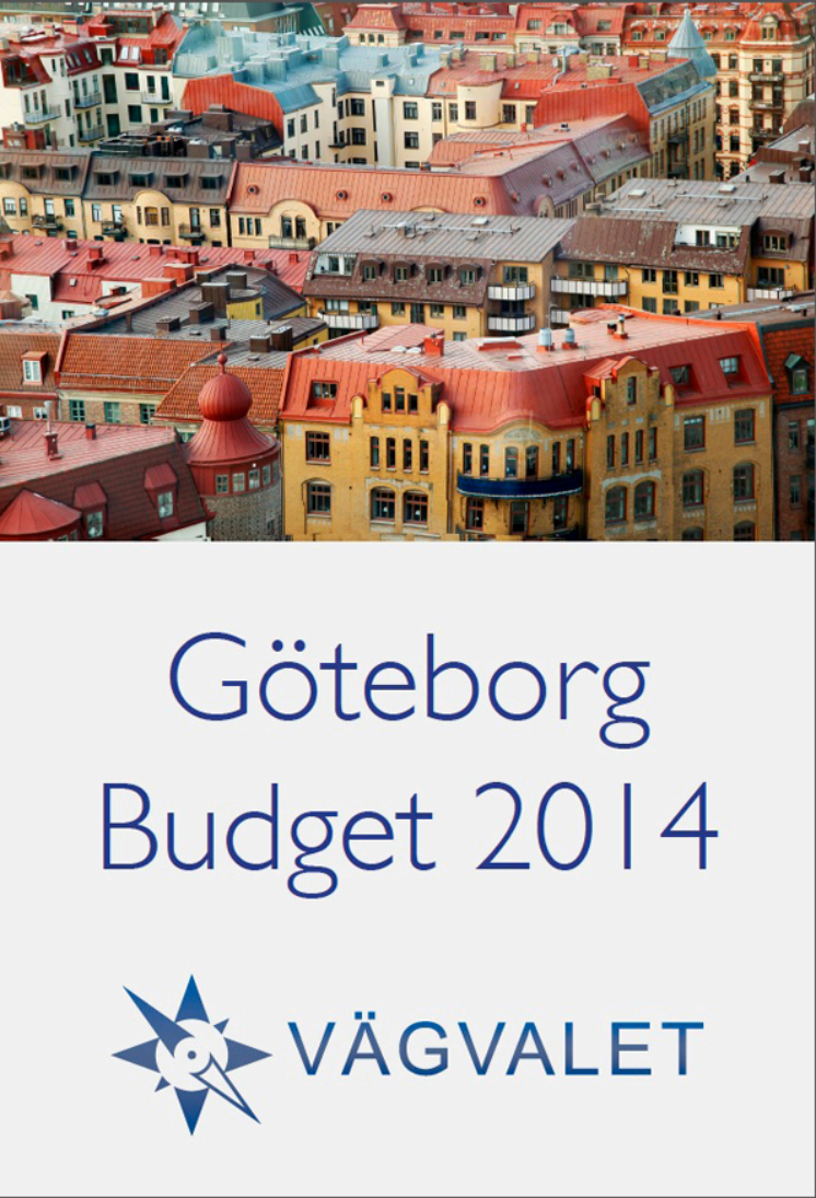 Budget 2014 för Göteborg Stad