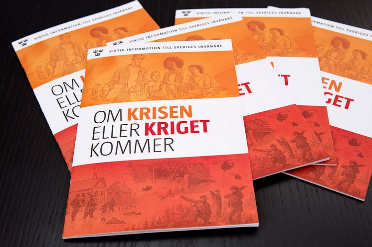 Broschyren Om krisen eller kriget kommer