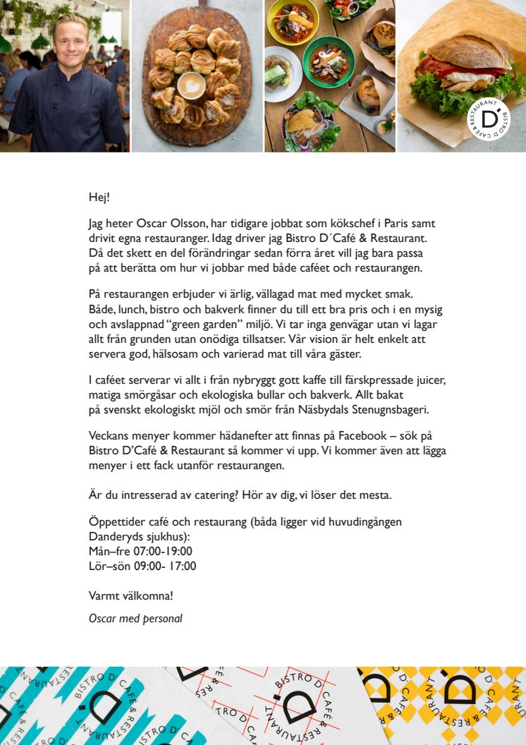 Vällagad sjukhusmat – Ny restaurangsatsning på Danderyds sjukhus