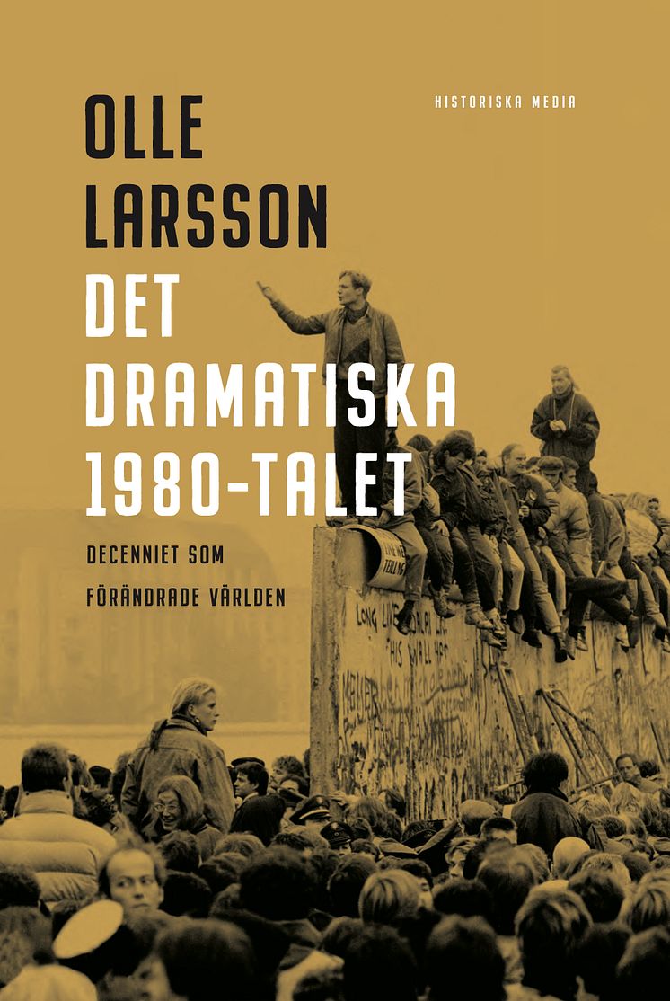 Det dramatiska 1980-talet omslag