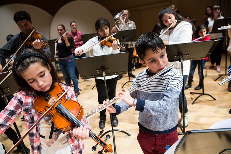 El Sistema på Stadsbiblioteket: Stor nog!