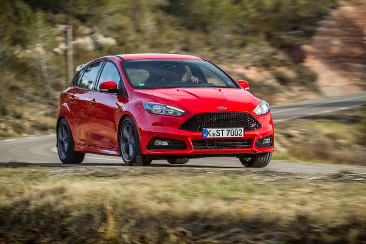 Helt nye Ford Focus ST - nå også i dieselversjon