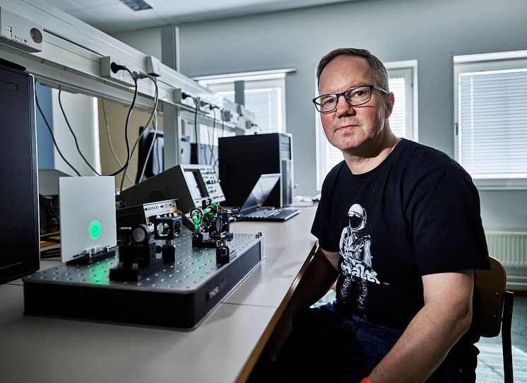 Mathias Milz, biträdande professor i atmosfärsvetenskap vid Luleå tekniska universitet