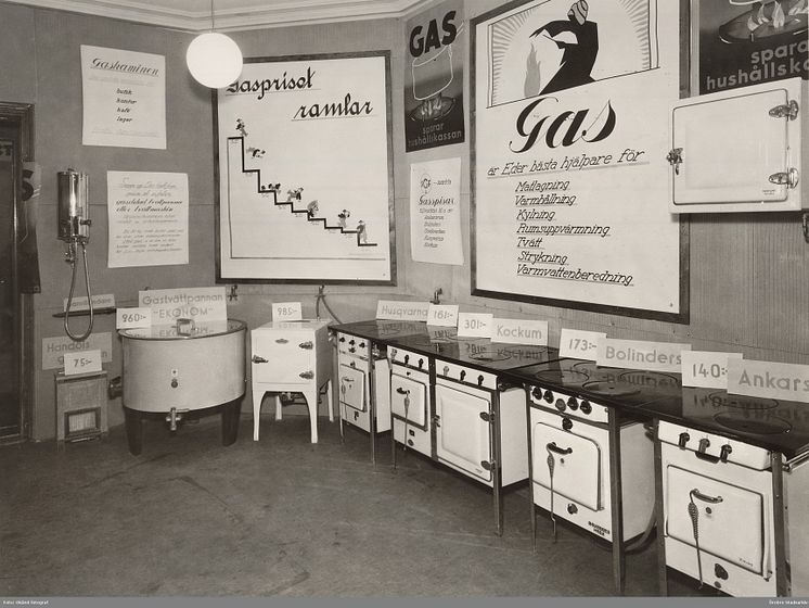 Gasverkets utställning, 1970