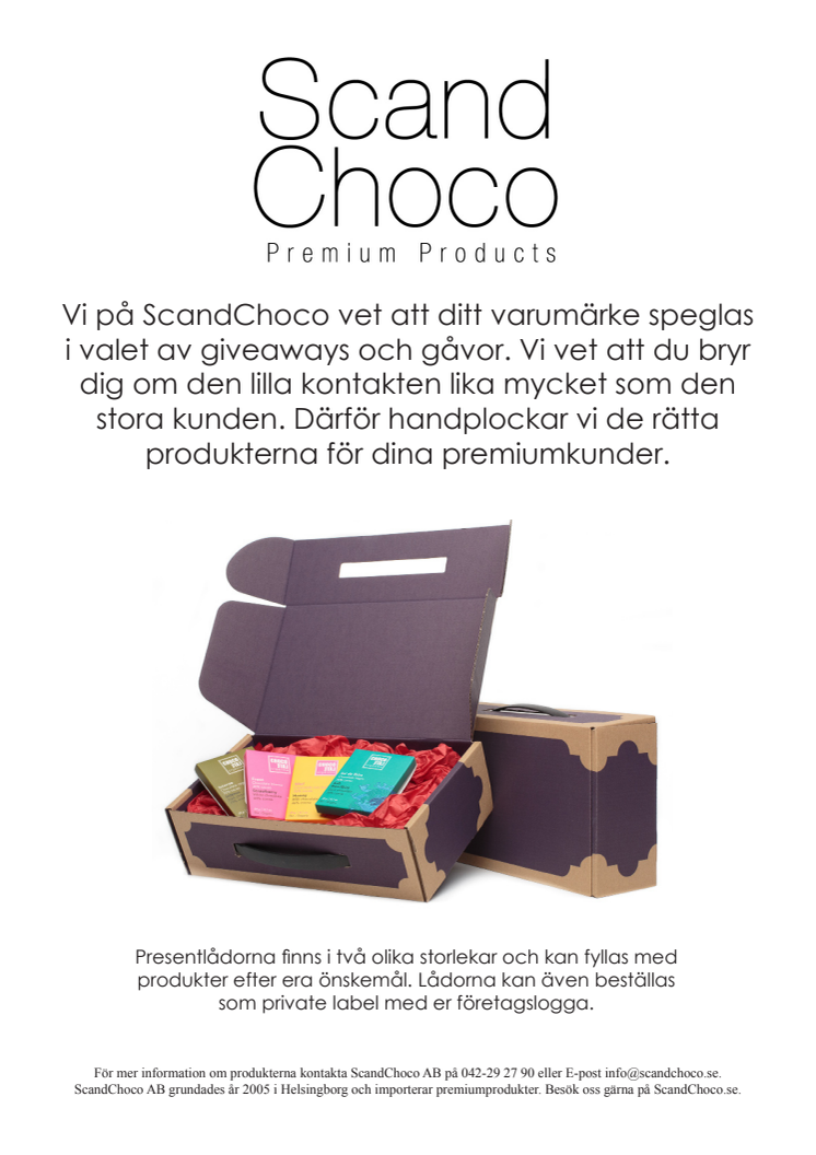 ScandChoco's Presentlådor 