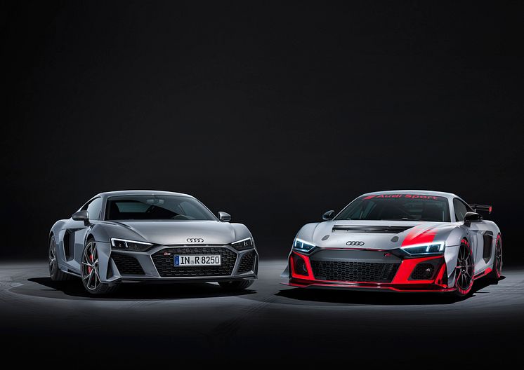 Audi R8 V10 RWD og R8 LMS GT4