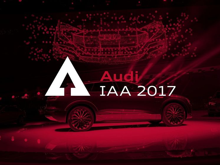 Audi IAA 2017 - Keyvisual for Audi på IAA 2017