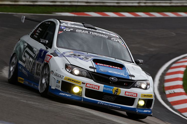 Subaru STI blev klassvinnare på Nürburgring