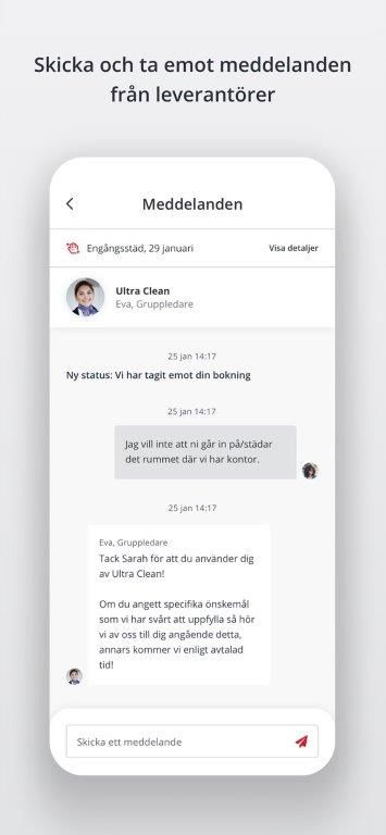 Hemshare, Riksbyggens app för boendenära tjänster