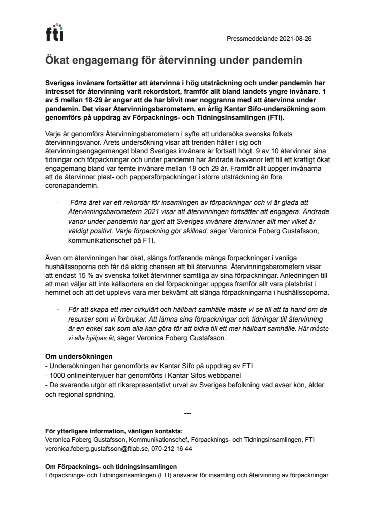 FTI pressmeddelande - ökat engagemang för återvinning under pandemin.pdf