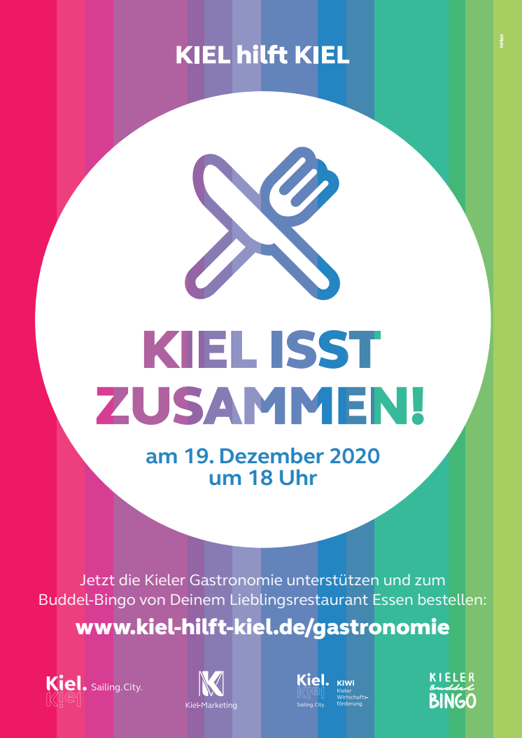 Kiel isst zusammen Plakat