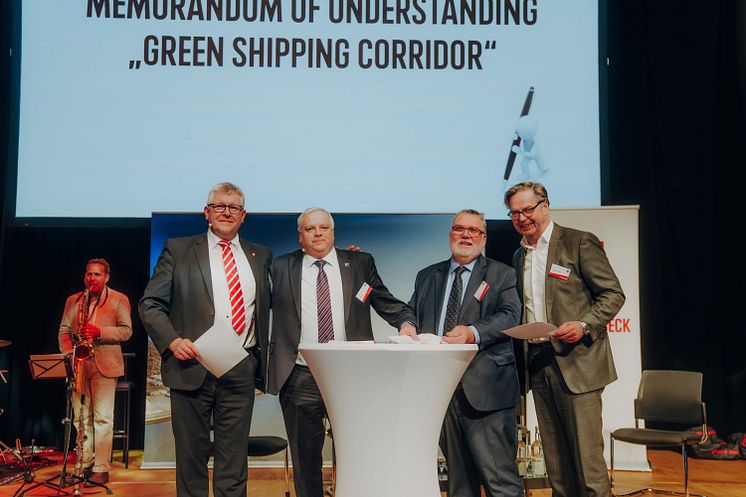 Green Shipping Corridor between Port of Lübeck and Port of Trelleborg