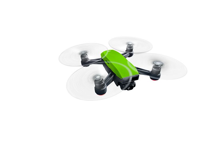 DJI Spark Meadow Green - Flying