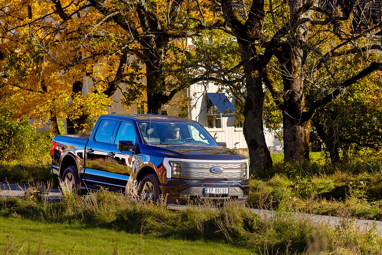 Ford F-150 Lightning høst 2023 Norge (16)