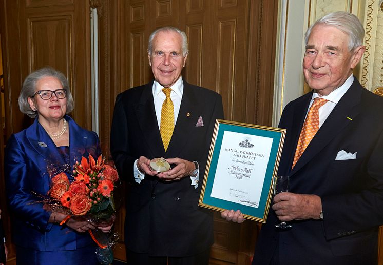 Anders Wall tilldelas Kulturarvsmedaljen 2014