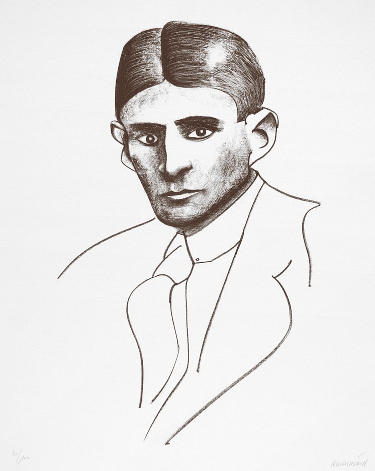 Carl Fredrik Reuterswärd, Kafka-porträtt