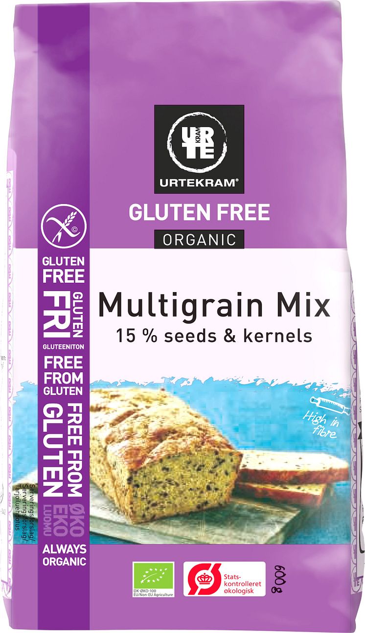 Urtekram Multigrain Mix Glutenfri