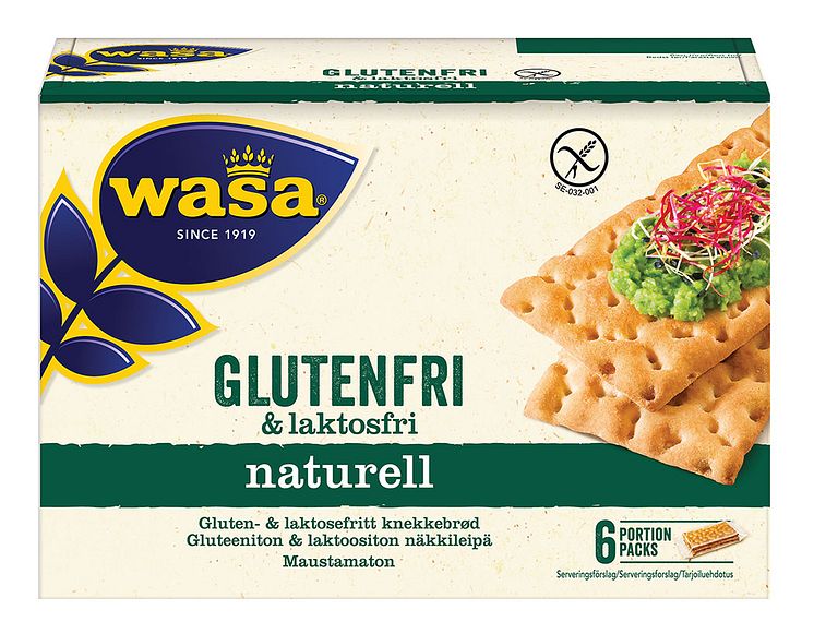 Wasa Gluten- och laktosfri Naturell