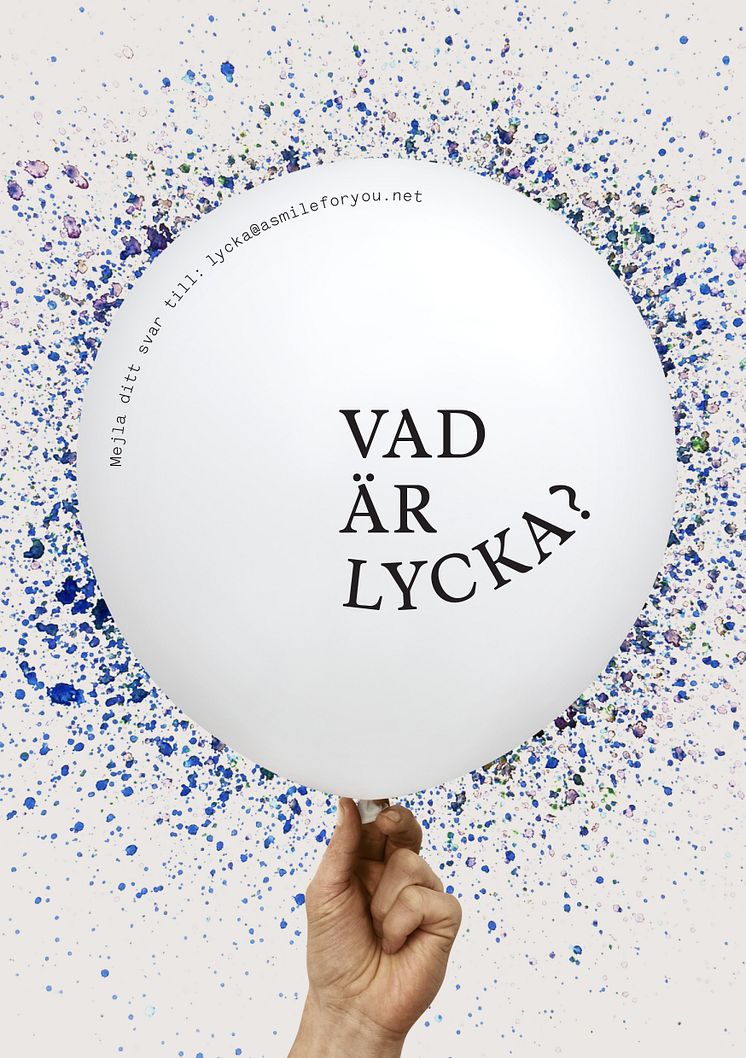 Vad är lycka? Jeppe Hein, Ett leende till dig