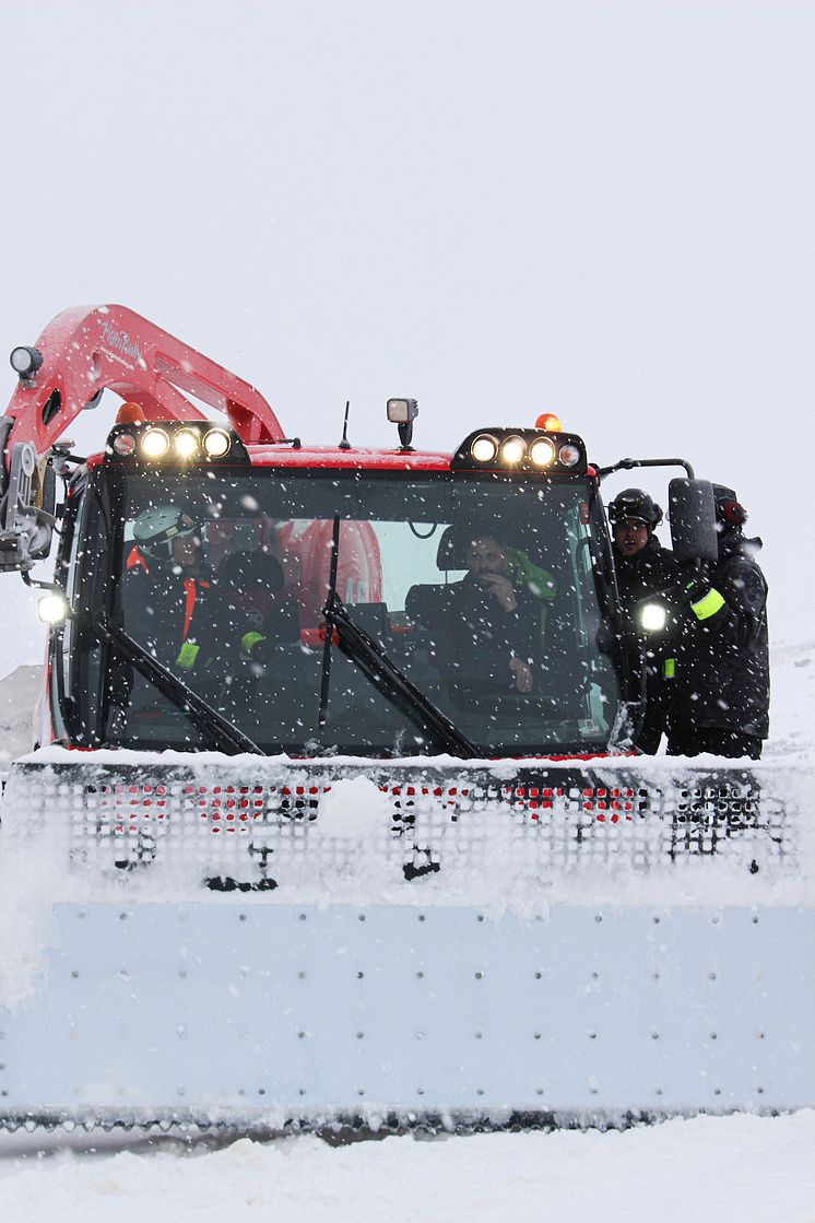 Pistmaskin i Tänndalen