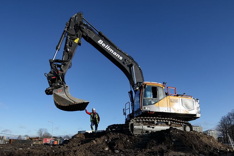 Volvo EC350E - Janne Salomonsson