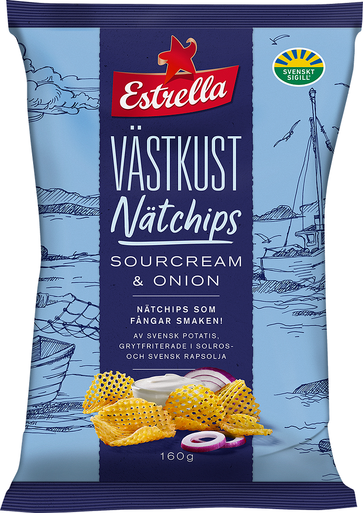 Nätchips Västkust från Estrella 2019 med Svenskt Sigill