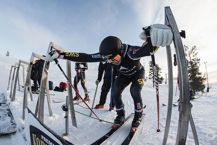 David Mobärg Skicross Idre Fjäll 2023-76Foto Simon Broberg Ski Team Sweden Alpine