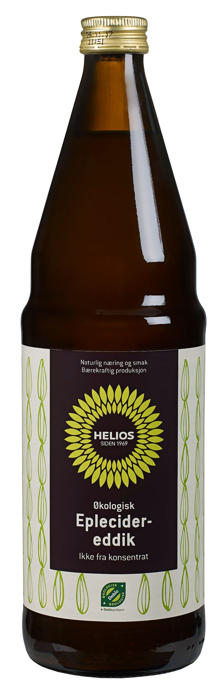 Helios epleeddik ren økologisk demeter 0,75 l