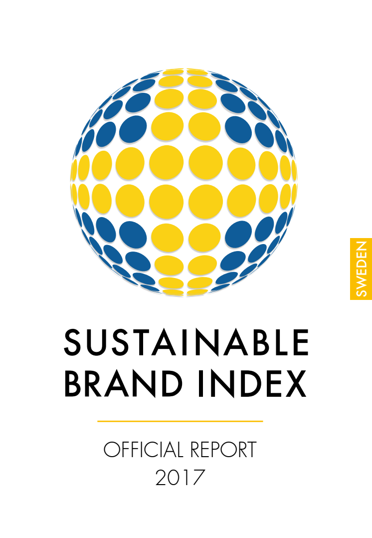 Officiell Rapport Sverige - Sustainable Brand Index 2017