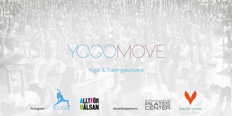 Yogobe tillsammans med Allt för Hälsan anordnar yoga- & träningskonventet tillsammans med samarbetspartners Stockholm Pilatescenter och Healthy Living.