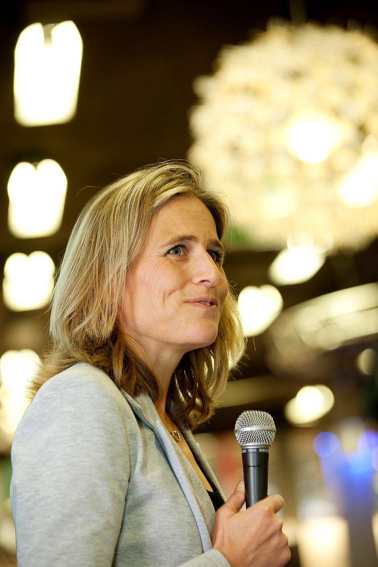 Anna Holmdahl White Båtmässan 2015 Presskonferens