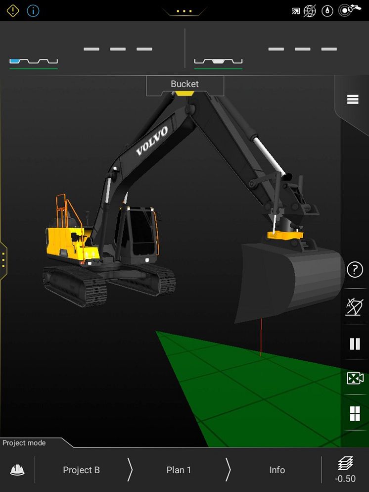 Dig Assist engcon View