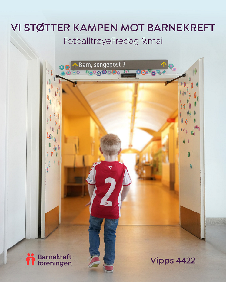 Barnekreftforeningen FotballtrøyeFredag 2025.png