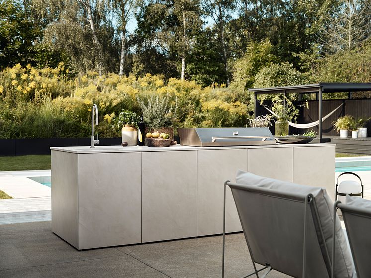 Ballingslöv Outdoor kitchen-Dekton Albarium (8)