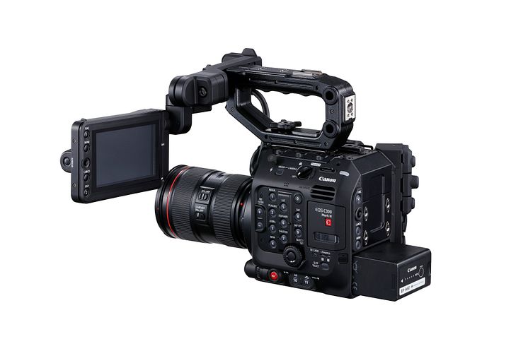 Canon EOS C300 Mark III EF24-105mm LCD BSR 02