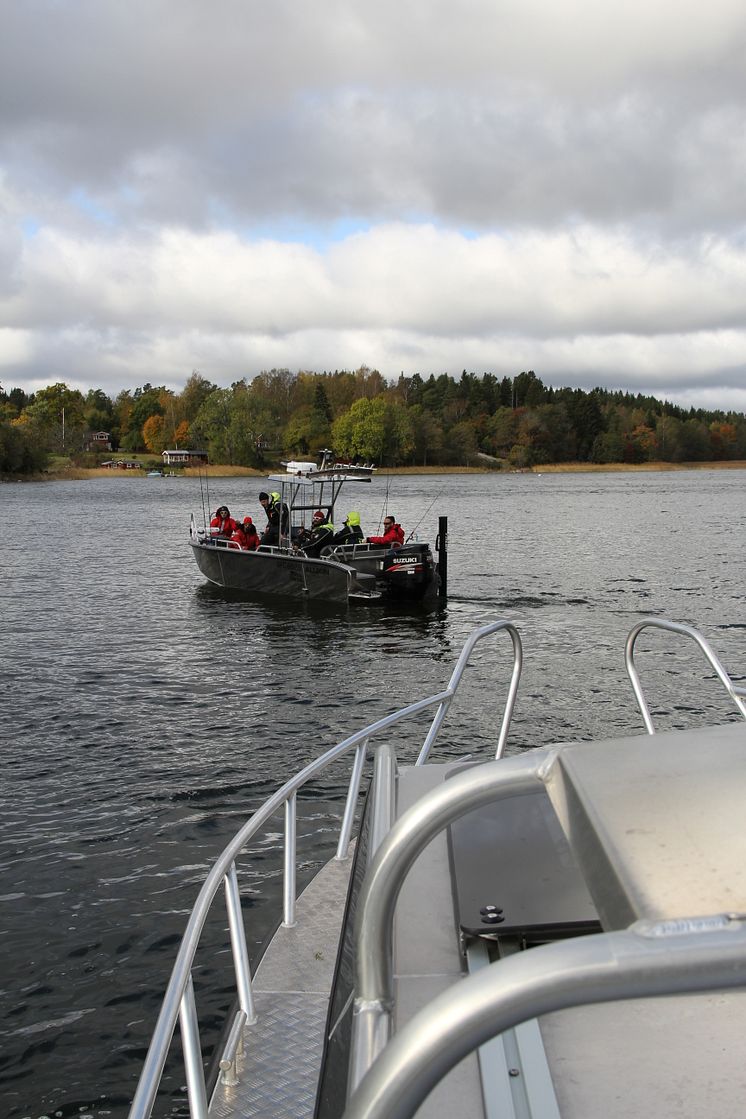 På fisketur