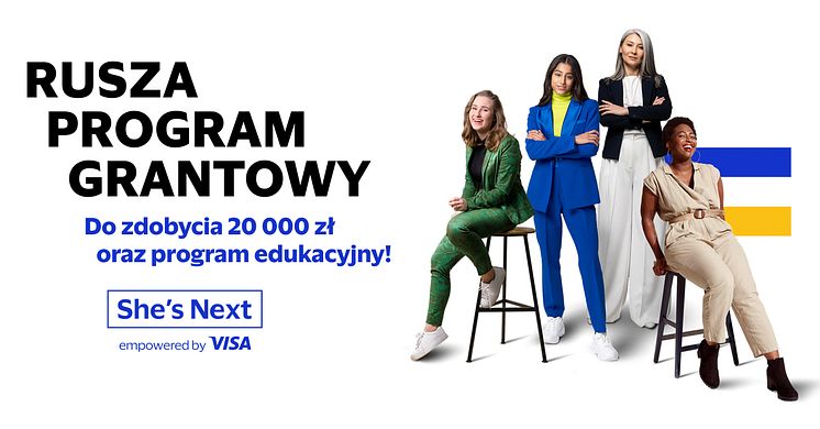 Visa uruchamia program grantowy She's Next