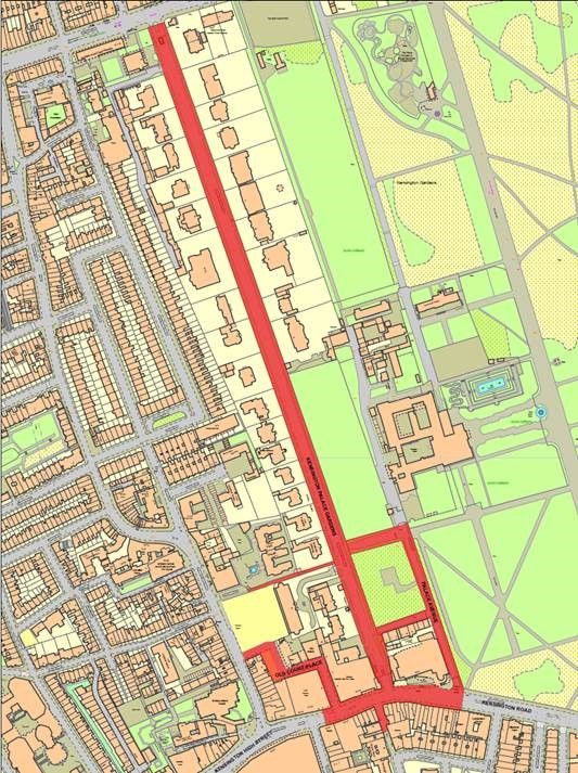 Section 14 - Israeli Embassy exclusion zone