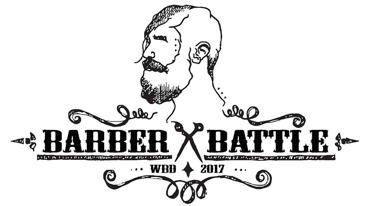 Swedish Barber Expo Barber Battle 2017 - logo designad av Loiz Blomberg