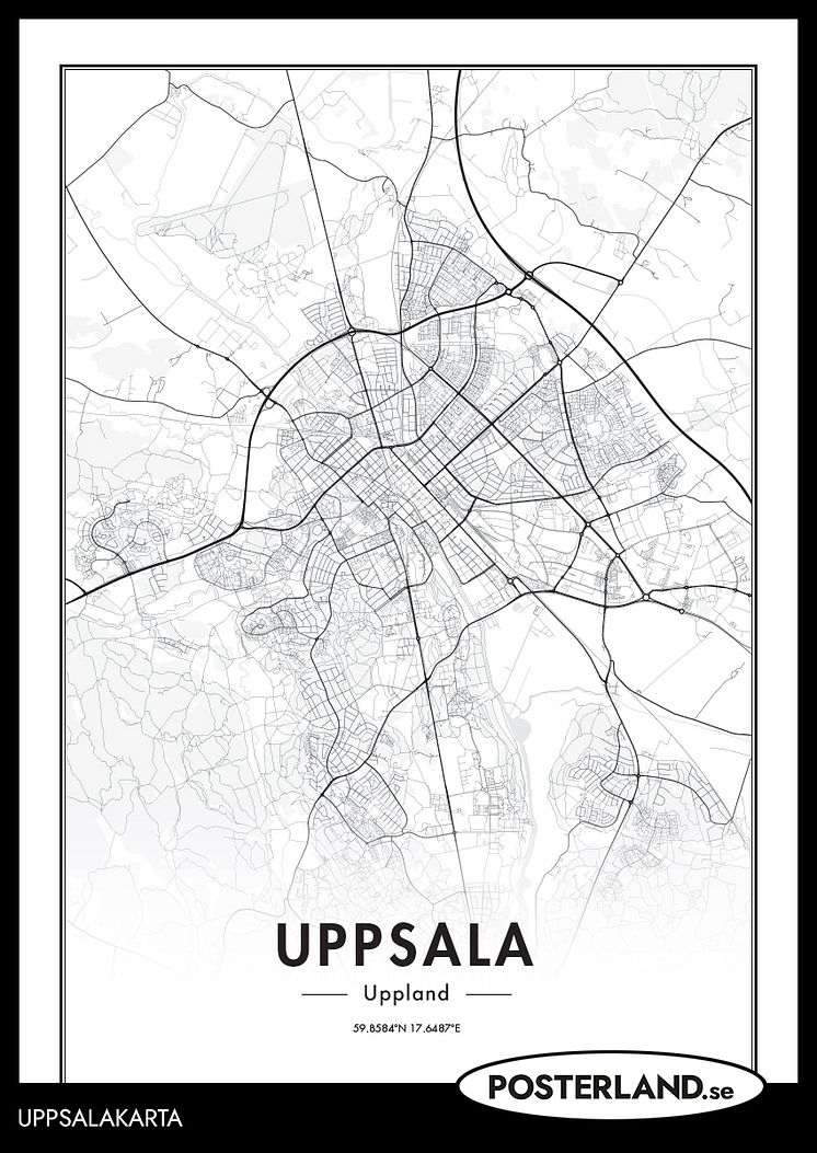 Uppsala Karta