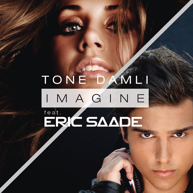 Tone Damli - Eric Saade - Imagine singelomslag
