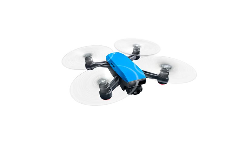 DJI Spark Sky Blue - Flying