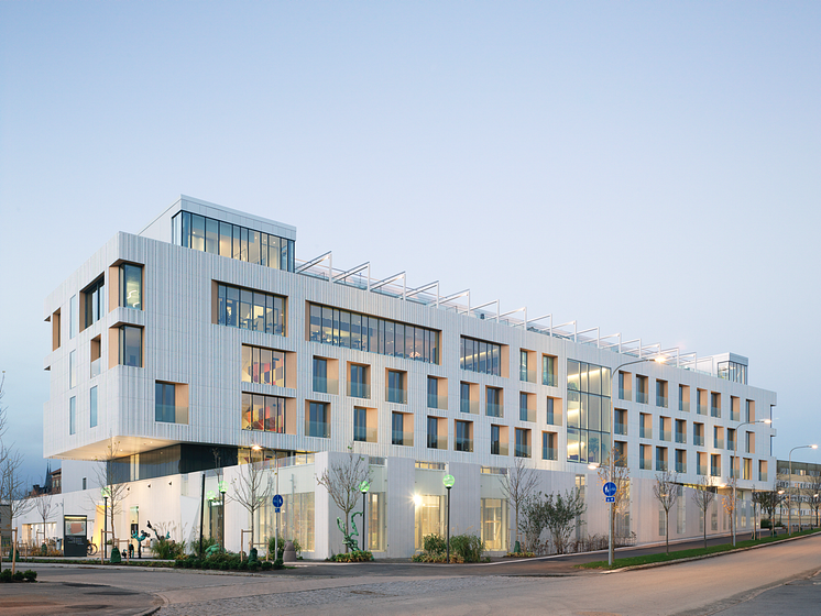 PLÅTPRISET gick i år till LINK Arkitektur för deras arbete med Skandionkliniken och Hotel von Kræmer i Uppsala.