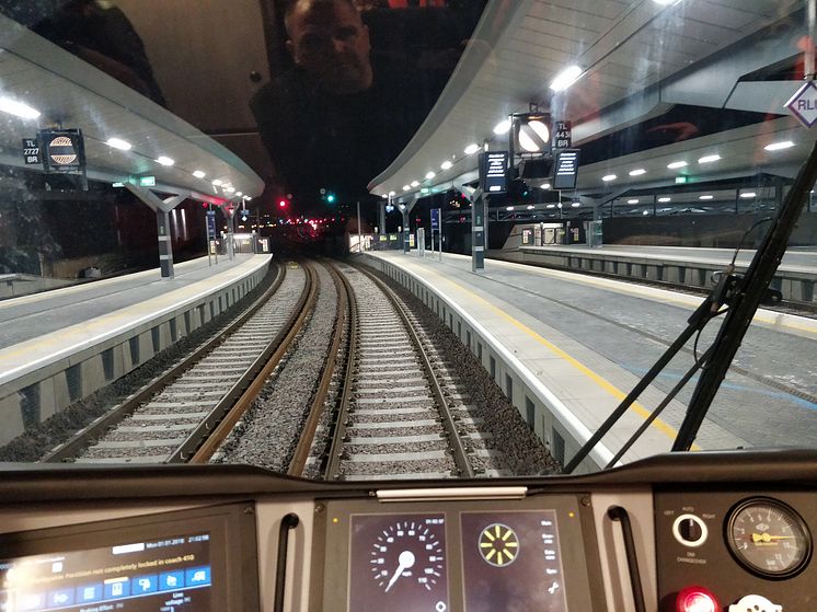 Train driver's view of digital signalling - Thameslink