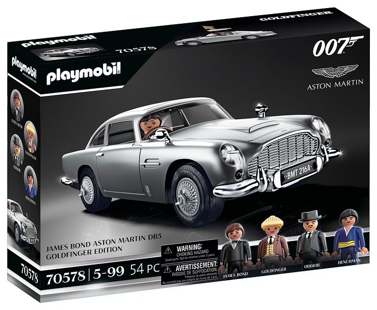 70578 James Bond Aston Martin DB5 - Goldfinger Edition von PLAYMOBIL