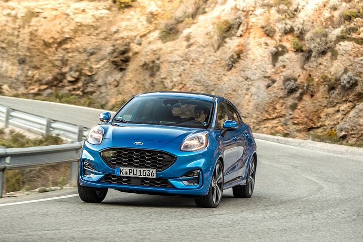 Ford Puma Test Drive 2020