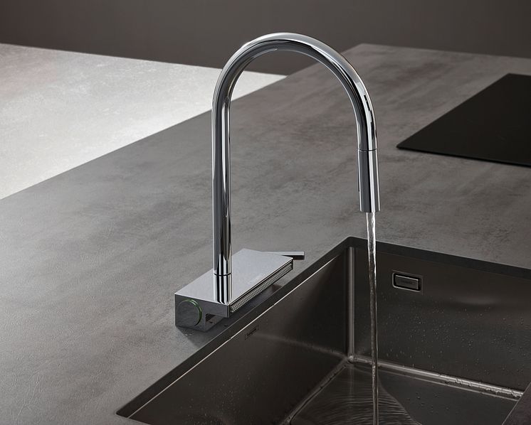 hansgrohe Aquno Select M81 med laminærstråle