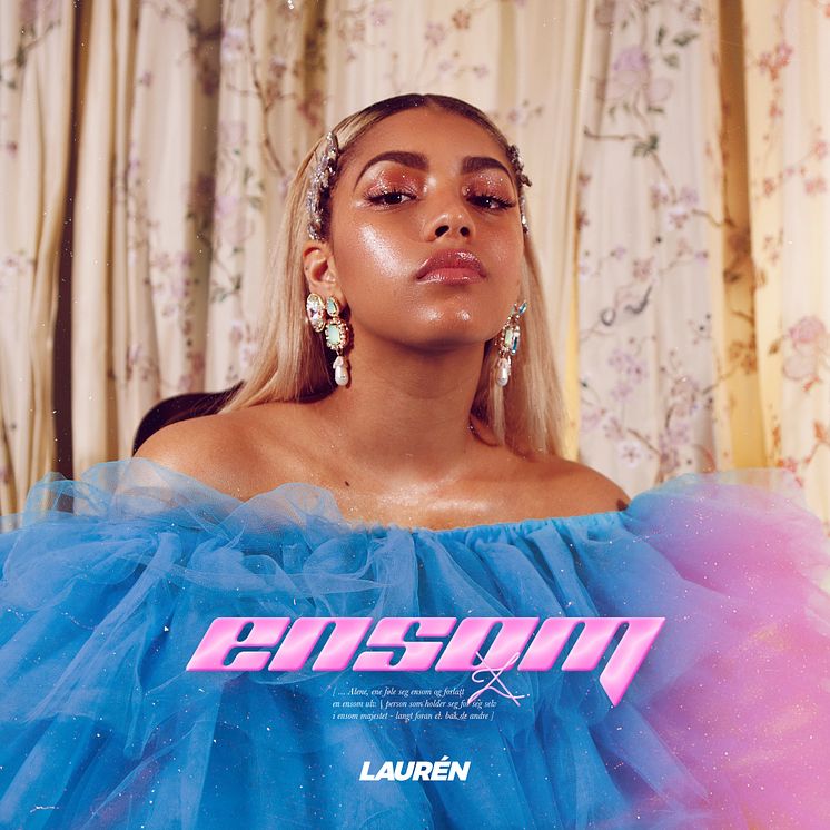 LAUREN - Ensom cover