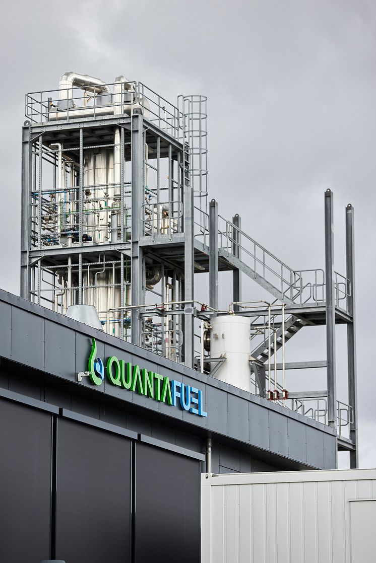 Quantafuel's plant in Skive, Denmark