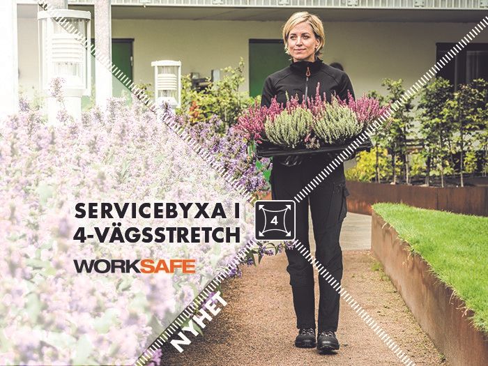 Worksafe Stretch Pants i 4-vägsstretch